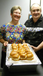 Thank you Laura & Bruce for the yummy chicken salad sandwiches!