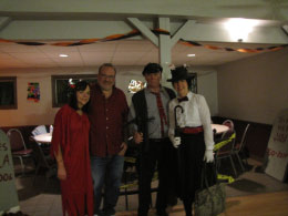 Devil Dee, Bob, Chimney Sweep (Mark) & Mary Poppins (Sharon)