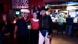 Popeye (Al), Olive Oyl (Sandy) &  Bull Rider (Darren)