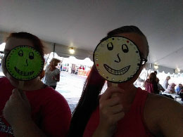 And who might be behind those smiles?   hmm Kaleigh and Kimberly :)