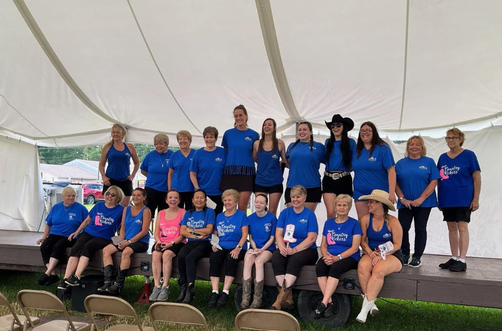 2023 Lake County Fair Performance Udancers Line Dance Lessons