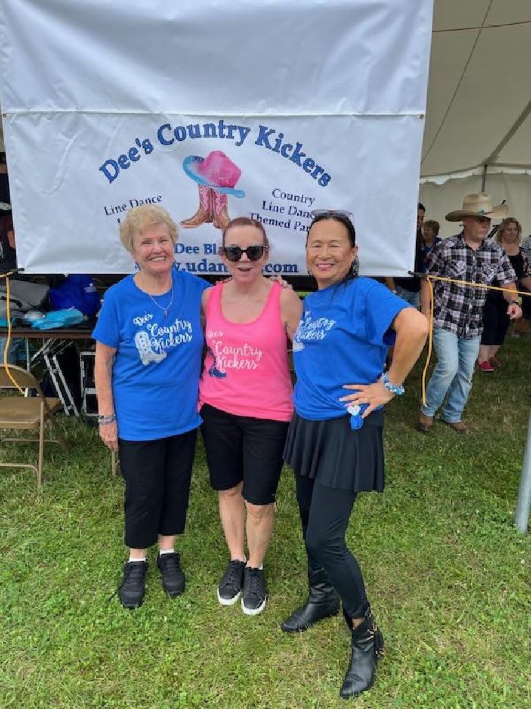 2023 Lake County Fair Performance Udancers Line Dance Lessons