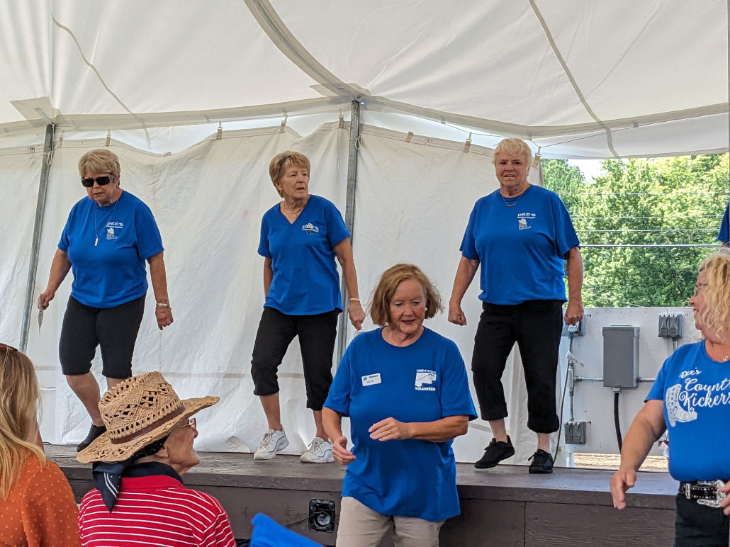 2023 Lake County Fair Performance Udancers Line Dance Lessons