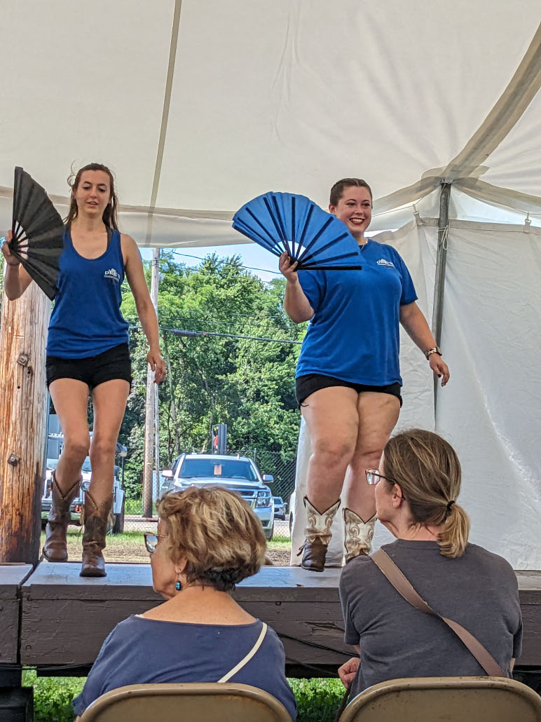 2025 Lake County Fair Performance Udancers Line Dance Lessons