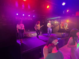 Thank you to the helpers on stage for large crowd!!   (Stephanie, Dee & Deanna)