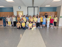 Yellow theme:  Dance Party!